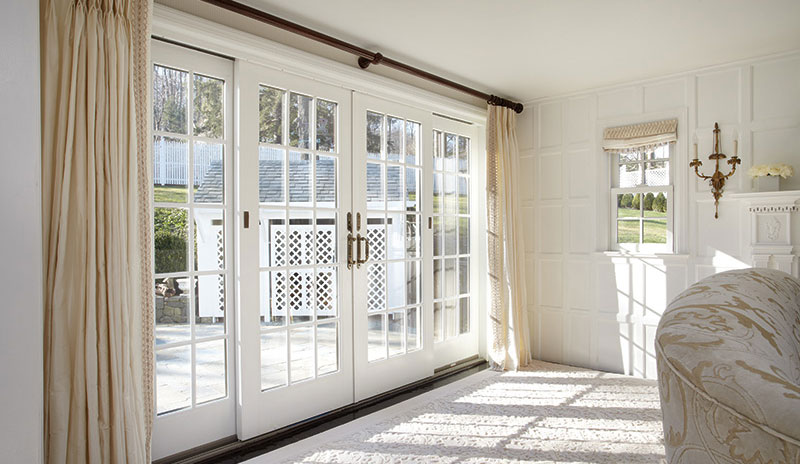 Contemporary Wooden French Doors